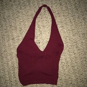 Brandy Melville Halter Crop Top